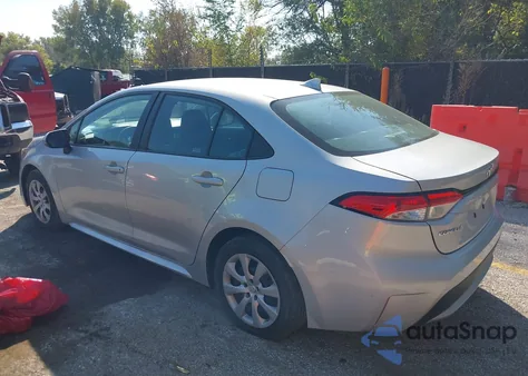 2021 Toyota Corolla Le из США, поврежденный, VIN 5YFEPMAE8MP223336